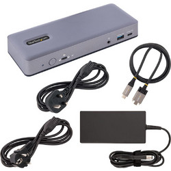 StarTech DK31C3MNCRUE USB-C Docking Station με DisplayPort / HDMI 4K PD Ethernet και Σύνδεση 3 Oθονών