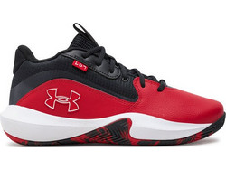 Under Armour Lockdown 7 Ανδρικά Αθλητικά Παπούτσια για Μπάσκετ Κόκκινα 3028512-600