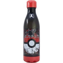 Stor Pokemon Thunderstruck Παιδικό Παγούρι Πλαστικό BPA Free Μαύρο 660ml