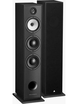 Triangle Borea BR08 Ζεύγος Ηχείων Hi-Fi Δαπέδου 150W 3 Δρόμων Black