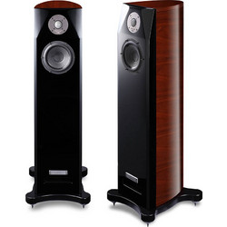 Usher Dancer Mini One Diamond Ζεύγος Ηχείων Hi-Fi Δαπέδου 2 Δρόμων High Gloss Walnut