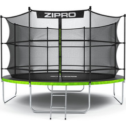 Zipro Jump Pro Τραμπολίνο Εξωτερικού Χώρου με Σκάλα & Δίχτυ 374cm