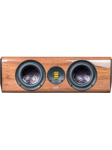Elac Vela CC 401 Ηχείο Hi-Fi Κεντρικό 160W 2.5 Δρόμων Gloss Walnut
