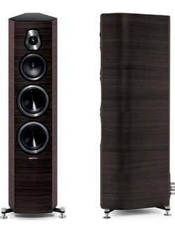 Sonus Faber Sonetto V Ζεύγος Ηχείων Hi-Fi Δαπέδου 300W 2 Δρόμων Wenge
