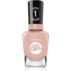 Sally Hansen Miracle Gel 363 Peaches & Dream Gloss Βερνίκι Νυχιών Μακράς Διαρκείας 14.7ml