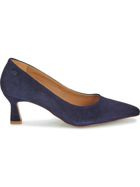 JB Martin Lierre Γόβες Suede με Λεπτό Χαμηλό Τακούνι Μωβ AJJ732-62-P