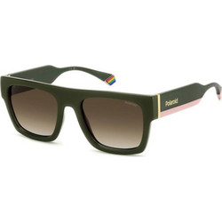 Polaroid Eyewear PLD6224/S/X 1ED/LA Ανδρικά Γυαλιά Ηλίου Τετράγωνα Κοκάλινα Καφέ με Καφέ Degradee Φακό
