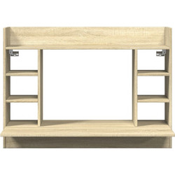 vidaXL Γραφείο Τοίχου Ξύλινο 105x75x48cm 847970