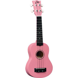 Eko Guitars Uku Primo Soprano Pink