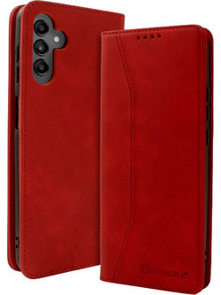Bodycell Pu Leather Book Red (Samsung Galaxy A14)