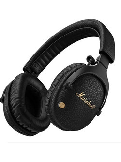 Marshall Monitor III Ασύρματα Bluetooth Ακουστικά Studio Over Ear με Noise Cancelling Μαύρα