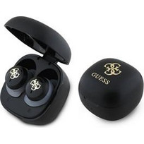 Guess 4G Logo Mini Ακουστικά Bluetooth In Ear Ανθεκτικά στο Νερό Black