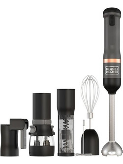 Black & Decker BCKM1016KSG-QW Ραβδομπλέντερ με Ανοξείδωτη Ράβδο
