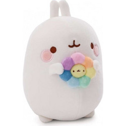 NICI Molang με Λουλούδι 48cm 61166