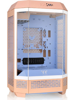 Thermaltake The Tower 300 Peach Fuzz Micro Tower Κουτί Υπολογιστή με Πλαϊνό Παράθυρο