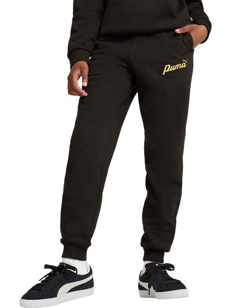 Puma Παιδικό Παντελόνι Φόρμας Μαύρο 682799