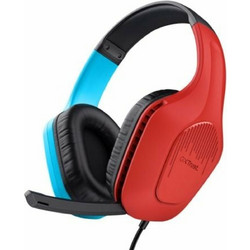 Trust GXT 416S Zirox Gaming Headset Over Ear Black Blue Red