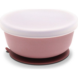 Lorelli Μπολ Φαγητού Σιλικόνης με Καπάκι Deep Pink