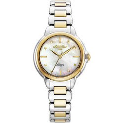 Roamer Allegra Γυναικείο Ρολόι με Ασημί Χρυσό Μεταλλικό Μπρασελέ 977847472020
