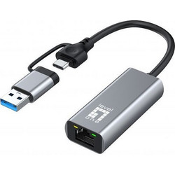 LevelOne USB-0423 Ενσύρματος Ethernet USB Αντάπτορας Δικτύου 2.5Gbps
