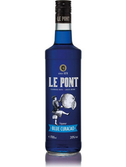 Le Pont Blue Curacao Λικέρ 20% 700ml