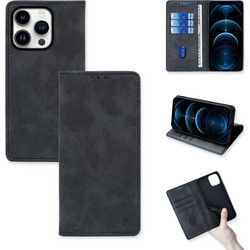 Sonique Vintage Magnet Wallet Black (iPhone 14 Pro)