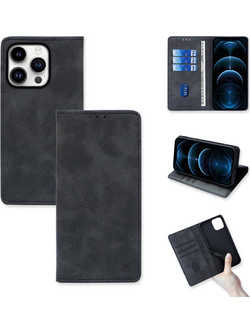 Sonique Vintage Magnet Wallet Black (iPhone 14 Pro)
