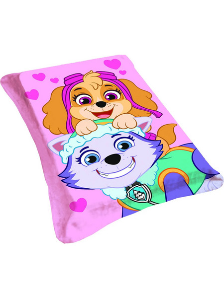 Viopros Paw Patrol 13 Κουβέρτα Κούνιας Fleece 100x150 Ροζ