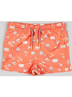 Losan Βρεφικό Μαγιό Boxer για Αγόρι Πορτοκαλί LBBAP070224003