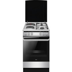 Amica 58ME2.35HZPP (XV) Κουζίνα Ηλεκτρική 62lt με Εστίες Αερίου & Ρεύματος 50cm