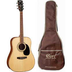 Cort AD880 Natural Satin With Bag