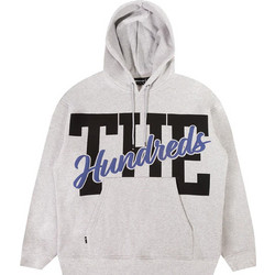 The Hundreds Ανδρικό Φούτερ με Κουκούλα & Τσέπες Γκρι T24F202005