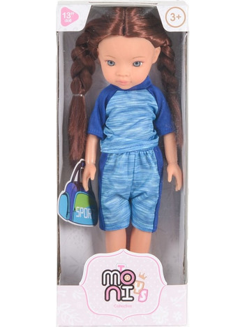 Moni Κούκλα Pretty Girl Sport 33cm 1301