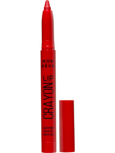Mon Reve Crayon LC12 True Red Long Lasting Matte Κραγιόν Stick