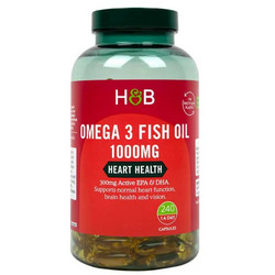 Holland & Barrett Omega 3 Ιχθυέλαιο 1000mg 240 Κάψουλες