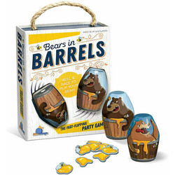Blue Orange Games Bears in Barrels Επιτραπέζιο Παιχνίδι 7+ Ετών για 4-8 Παίκτες