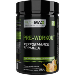 Biomax Pre-Workout Performance Formula Orange Mango 500gr