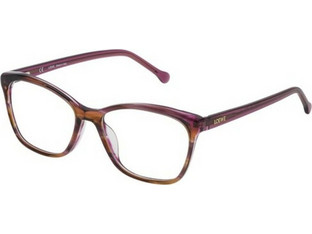 Loewe VLWA07M 5306DB Γυναικείος Σκελετός Γυαλιών Οράσεως Κοκάλινος Καφέ