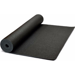 Optimum Στρώμα Γυμναστικής Yoga / Pilates Μαύρο 173x61x0.6cm