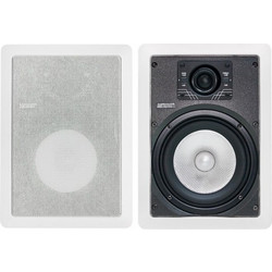 Earthquake Image 6 Ζεύγος Ηχείων Hi-Fi Βιβλιοθήκης 175W 2 Δρόμων White