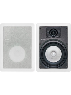 Earthquake Image 6 Ζεύγος Ηχείων Hi-Fi Βιβλιοθήκης 175W 2 Δρόμων White