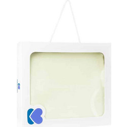 KikkaBoo Πάνα Αγκαλιάς από Μουσελίνα Κίτρινη 120x120cm