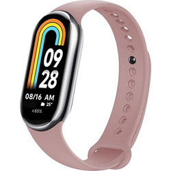 Fixed Silicone Λουράκι Σιλικόνης Pink (Xiaomi Mi Band 8 / 9)