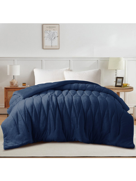 Liolios Home Κουβερτοπάπλωμα Υπέρδιπλο 220x240 Doha Navy 7504
