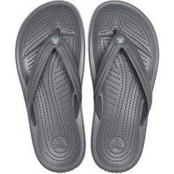 Crocs Crocband Ανδρικές Σαγιονάρες Ανατομικές Ανθρακί 11033-0EX