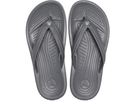 Crocs Crocband Ανδρικές Σαγιονάρες Ανατομικές Ανθρακί 11033-0EX