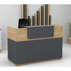Megapap Lemmon Γραφείο Reception Ξύλινο 120x70x110cm GP028-0114,1