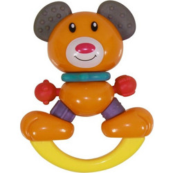 Lorelli Bear Κουδουνίστρα Κρίκος για 3+ Μηνών