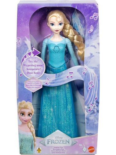 Mattel Disney Frozen Έλσα που Τραγουδάει Ελληνικά