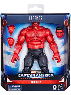 Hasbro Marvel Legends Series Captain America Brave New World Red Hulk Φιγούρα Δράσης για 4+ Ετών 154cm